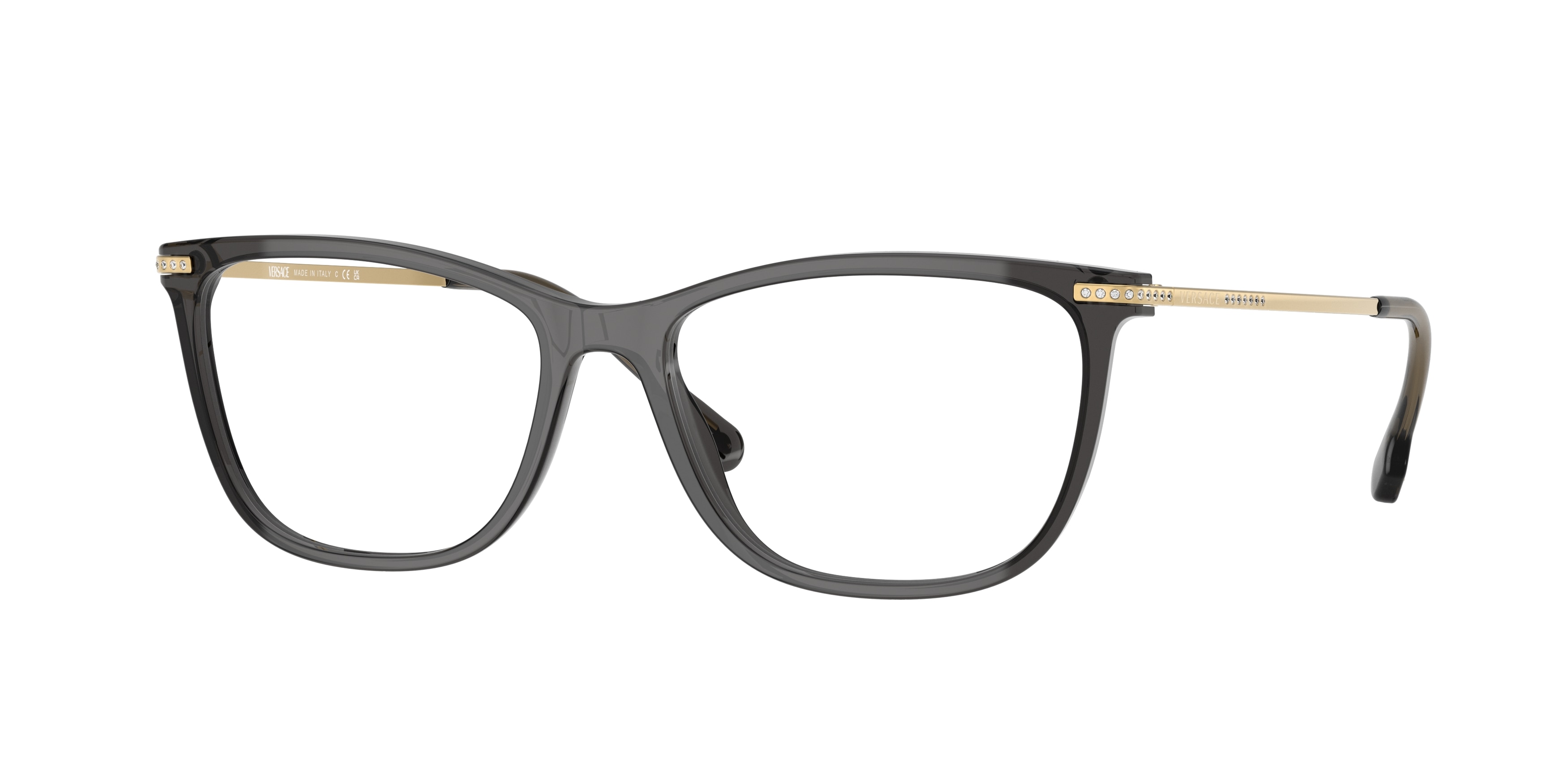 Versace VE3274B Women's Glasses, Clear, Size 54